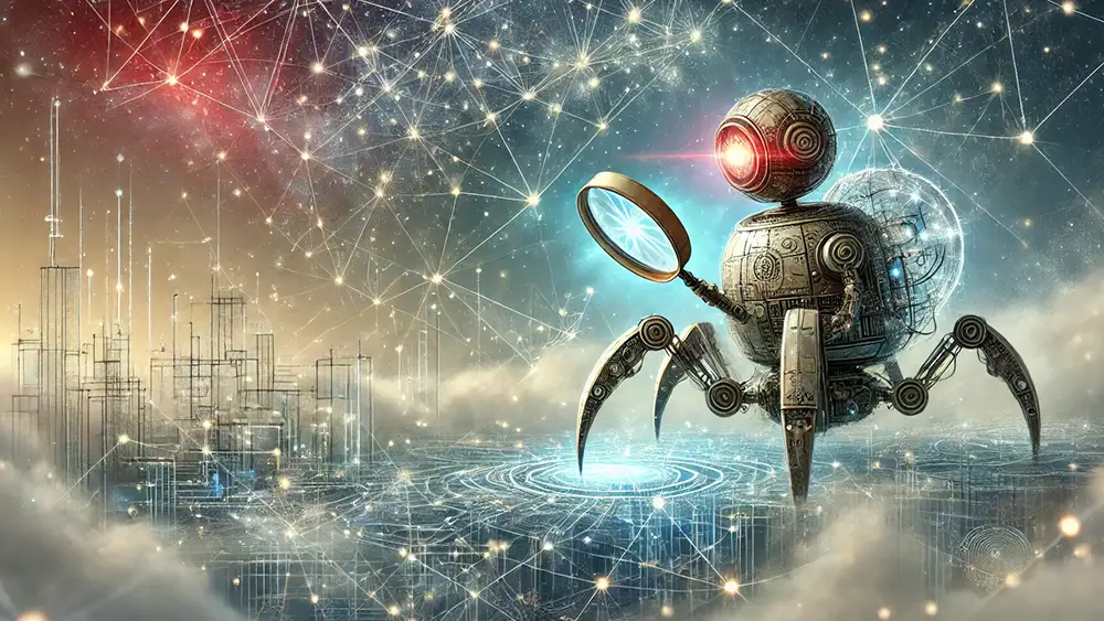 Lo spider di un motore di ricerca esplora il Web alla ricerca delle sitemap dei siti web