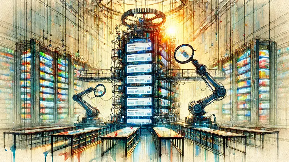 Il processo di indicizzazione è estremamente complesso